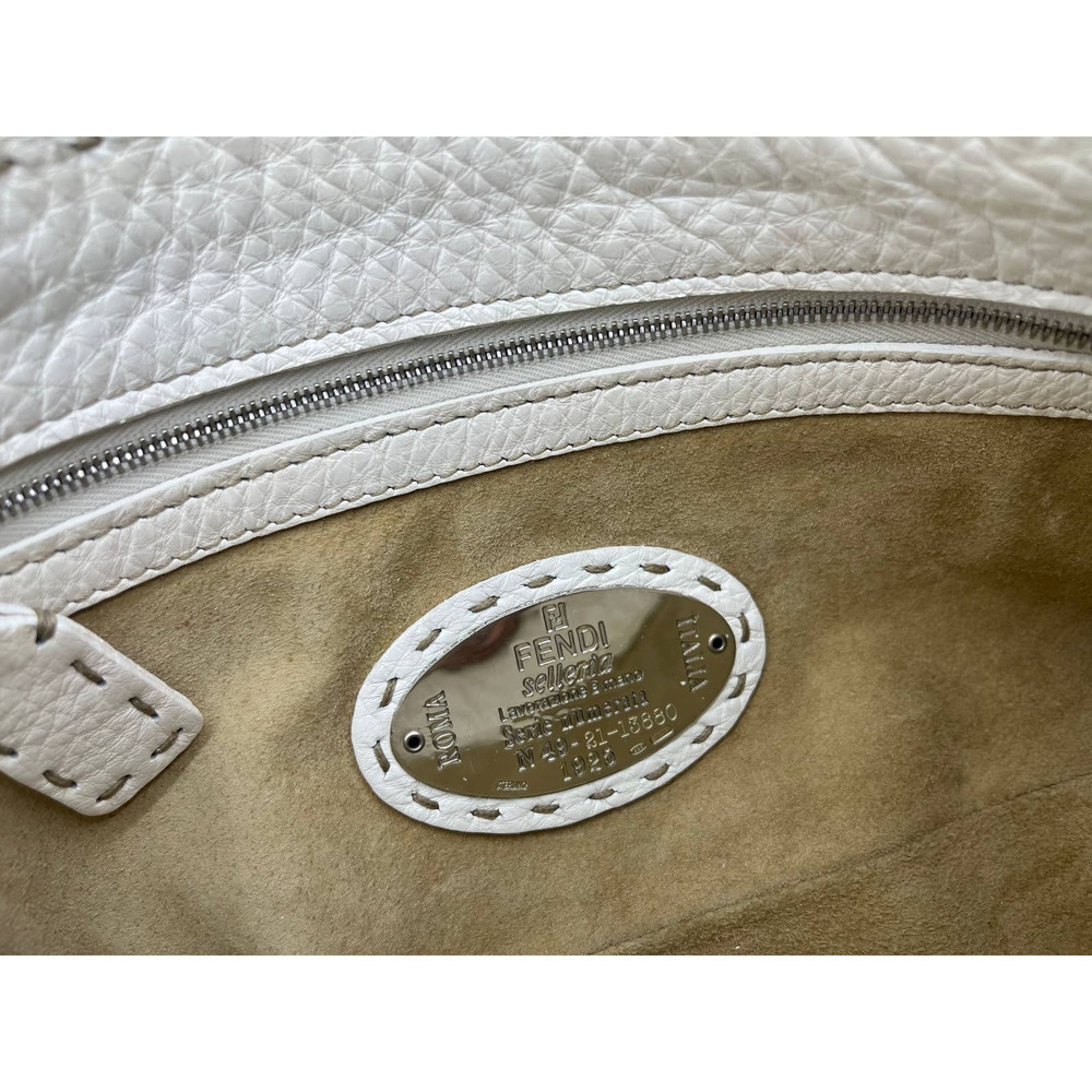 Vintage Fendi Rare 00s authentic Chain Strap Shoulder Hang Bag - Picture 9 of 16